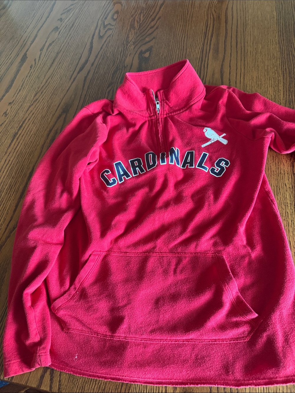 St. Louis Cardinals Victoria’s Secret Red 1/4-Zip Pullover